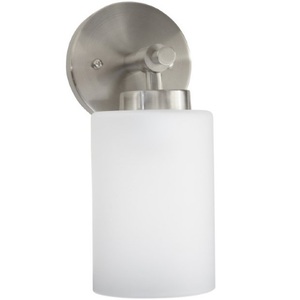MIRMLED1LGTBN Edenton 1 Bulb Wall Sconce - Brushed Nickel MIRMLED1LGTBN Edenton 1 Bulb Wall Sconce - Brushed Nickel