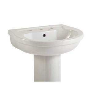 MIRPR358WH Provincetown Pedestal Basin Part - White MIRPR358WH Provincetown Pedestal Basin Part - White