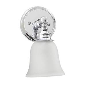 MIRSA1LGTCP St. Augustine 1 Bulb Wall Sconce - Polished Chrome MIRSA1LGTCP St. Augustine 1 Bulb Wall Sconce - Polished Chrome
