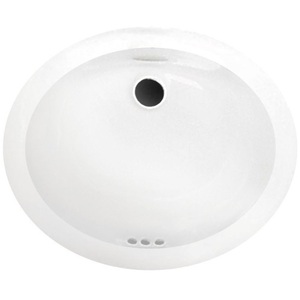 MIRU1512WH Mangrove Undermount Style Bathroom Sink - White MIRU1512WH Mangrove Undermount Style Bathroom Sink - White