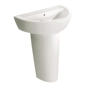 MIRWH351WH/MIRWH350WH Winter Haven Pedestal Bathroom Sink - White MIRWH351WH/MIRWH350WH Winter Haven Pedestal Bathroom Sink - White