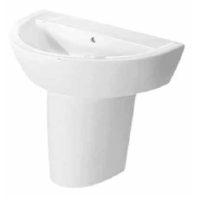 MIRWH351WH/MIRWH355WH Winter Haven Pedestal Bathroom Sink - White MIRWH351WH/MIRWH355WH Winter Haven Pedestal Bathroom Sink - White