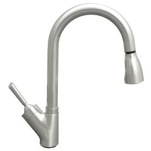 MIRXCAL100SS Alledonia Pull-Out Spray Kitchen Faucet - Stainless Steel MIRXCAL100SS Alledonia Pull-Out Spray Kitchen Faucet - Stainless Steel