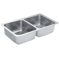 Double Bowl Kitchen Sink 31-1/4 x 18 Double Bowl Kitchen Sink 31-1/4 x 18