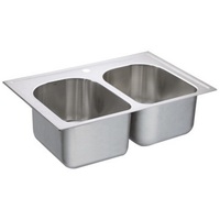 Double Bowl Kitchen Sink 33 x 22 x 10 Double Bowl Kitchen Sink 33 x 22 x 10