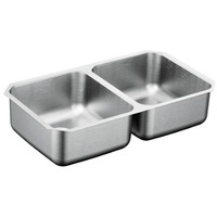 Double Bowl Kitchen Sink 31-1/4 x 18 Double Bowl Kitchen Sink 31-1/4 x 18
