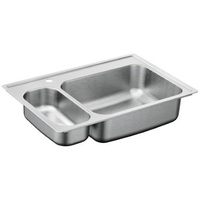Double Bowl Kitchen Sink 33 x 22 Double Bowl Kitchen Sink 33 x 22