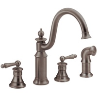 Two Handle Kitchen Faucet 4 Hole Two Handle Kitchen Faucet 4 Hole