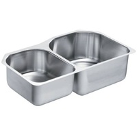 Double Bowl Kitchen Sink 34-1/4 x 20 Double Bowl Kitchen Sink 34-1/4 x 20