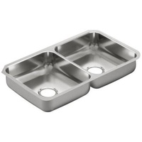 Double Bowl Kitchen Sink 31-1/4 x 18 Double Bowl Kitchen Sink 31-1/4 x 18