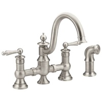 Two Handle Kitchen Faucet 4 Hole Two Handle Kitchen Faucet 4 Hole