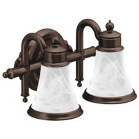 Bathroom Lighting (2 Bulbs) 14-1/10" Width Bathroom Lighting (2 Bulbs) 14-1/10" Width