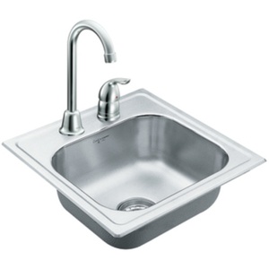 M22240 Camelot Self-Rimming Bar Sink - Stainless Steel M22240 Camelot Self-Rimming Bar Sink - Stainless Steel