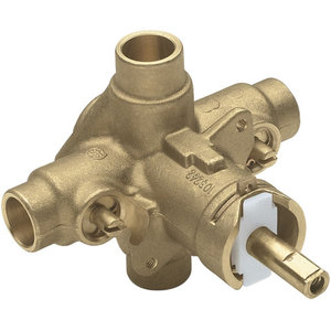 M2570 Posi-Temp Tub & Shower Valve Rough In Valve - Rough Brass M2570 Posi-Temp Tub & Shower Valve Rough In Valve - Rough Brass