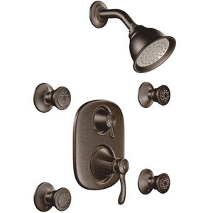 M273ORB Vestige Two Wall Power Custom Shower System - Oil Rubbed Bronze M273ORB Vestige Two Wall Power Custom Shower System - Oil Rubbed Bronze
