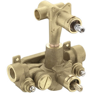 M3320 Moentrol Tub & Shower Valve Rough In Valve - Rough Brass M3320 Moentrol Tub & Shower Valve Rough In Valve - Rough Brass