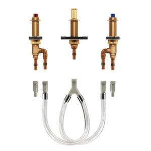 M4794 M-Pact Whirlpool Faucet Valve Rough In Valve - Rough Brass M4794 M-Pact Whirlpool Faucet Valve Rough In Valve - Rough Brass