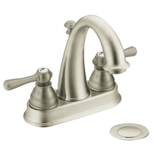 M6121BN Kingsley 4'' Centerset Bathroom Faucet - Brushed Nickel M6121BN Kingsley 4'' Centerset Bathroom Faucet - Brushed Nickel