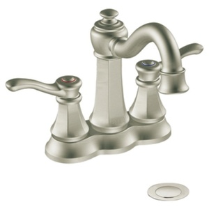 M6301BN Vestige 4'' Centerset Bathroom Faucet - Brushed Nickel M6301BN Vestige 4'' Centerset Bathroom Faucet - Brushed Nickel