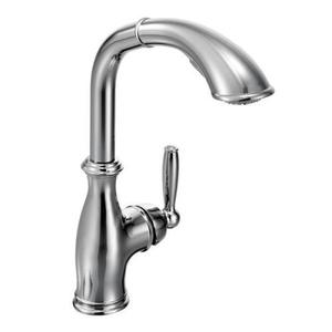 M7285C Brantford Pull-Out Spray Kitchen Faucet - Chrome M7285C Brantford Pull-Out Spray Kitchen Faucet - Chrome