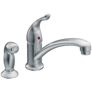 M7437 Chateau Single Handle Kitchen Faucet - Chrome M7437 Chateau Single Handle Kitchen Faucet - Chrome