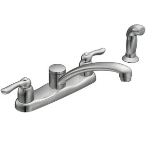 M7907 Chateau Two-Handle Kitchen Faucet - Chrome M7907 Chateau Two-Handle Kitchen Faucet - Chrome