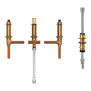M9792 M-Pact Whirlpool Faucet Valve Rough In Valve - Rough Brass M9792 M-Pact Whirlpool Faucet Valve Rough In Valve - Rough Brass