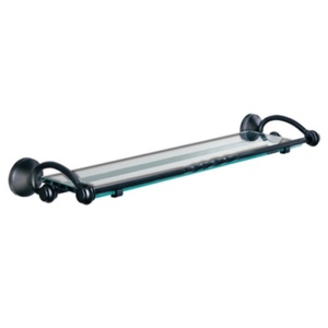 CSIDN4990BK Sienna Vanity Shelf Bathroom Accessory - Matte Black CSIDN4990BK Sienna Vanity Shelf Bathroom Accessory - Matte Black