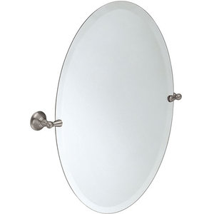 CSIDN6892BN Sage Oval Mirror - Brushed Nickel CSIDN6892BN Sage Oval Mirror - Brushed Nickel