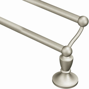 CSIDN8222BN Wembley Towel Bar Bathroom Accessory - Brushed Nickel CSIDN8222BN Wembley Towel Bar Bathroom Accessory - Brushed Nickel