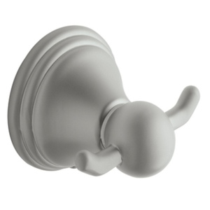 CSIDN8403MPW Preston Robe Hook Bathroom Accessory - Matte Pewter CSIDN8403MPW Preston Robe Hook Bathroom Accessory - Matte Pewter