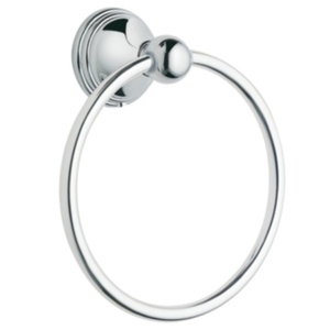 CSIDN8486CH Preston Towel Ring Bathroom Accessory - Chrome CSIDN8486CH Preston Towel Ring Bathroom Accessory - Chrome