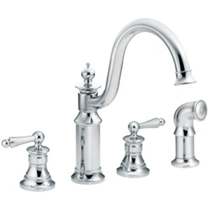 MS712 Waterhill Two-Handle Kitchen Faucet - Chrome MS712 Waterhill Two-Handle Kitchen Faucet - Chrome