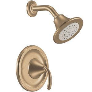 MT2142BB/M2520 Icon Single Handle Shower Faucet - Brushed Bronze MT2142BB/M2520 Icon Single Handle Shower Faucet - Brushed Bronze