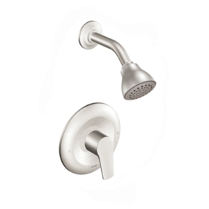 MT2802BN/MOE2510 Method Single Handle Shower Faucet - Brushed Nickel MT2802BN/MOE2510 Method Single Handle Shower Faucet - Brushed Nickel