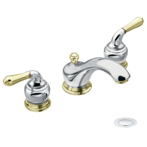 MT4570CP Monticello Bathroom Sink Faucet Trim Trim Kit - Chrome/Polished Brass MT4570CP Monticello Bathroom Sink Faucet Trim Trim Kit - Chrome/Polished Brass