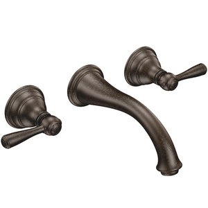 MT6107ORB/9700 Kingsley Wall Mount Bathroom Faucet Bathroom Faucet - Oil Rubbed Bronze MT6107ORB/9700 Kingsley Wall Mount Bathroom Faucet Bathroom Faucet - Oil Rubbed Bronze