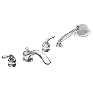 MT953/M9796 Monticello Deck Mount With Handshower Tub Faucet - Chrome MT953/M9796 Monticello Deck Mount With Handshower Tub Faucet - Chrome