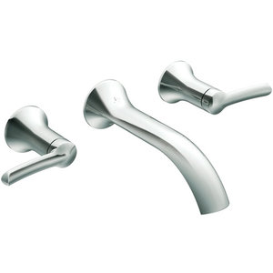 MTS41706/M9700 Fina Wall Mount Bathroom Faucet Bathroom Faucet - Chrome MTS41706/M9700 Fina Wall Mount Bathroom Faucet Bathroom Faucet - Chrome
