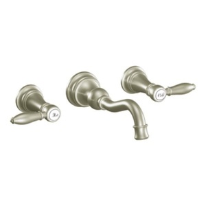 MTS42106BN/M9700 Weymouth Wall Mount Bathroom Faucet Bathroom Faucet - Brushed Nickel MTS42106BN/M9700 Weymouth Wall Mount Bathroom Faucet Bathroom Faucet - Brushed Nickel