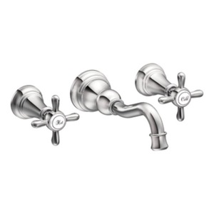 MTS42112/M9700 Weymouth Wall Mount Bathroom Faucet Bathroom Faucet - Chrome MTS42112/M9700 Weymouth Wall Mount Bathroom Faucet Bathroom Faucet - Chrome