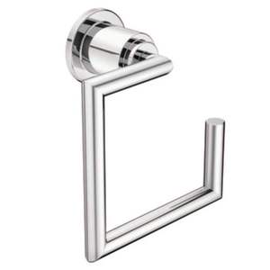 CSIYB0886CH Arris Towel Ring Bathroom Accessory - Chrome CSIYB0886CH Arris Towel Ring Bathroom Accessory - Chrome