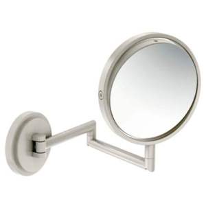 CSIYB0892BN Arris Magnifying Mirror Bathroom Accessory - Brushed Nickel CSIYB0892BN Arris Magnifying Mirror Bathroom Accessory - Brushed Nickel
