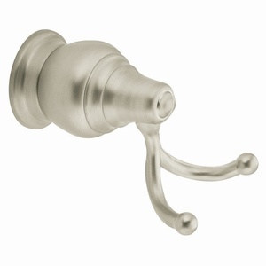 CSIYB4703BN Decorator Robe Hook Bathroom Accessory - Brushed Nickel CSIYB4703BN Decorator Robe Hook Bathroom Accessory - Brushed Nickel