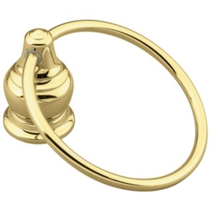 CSIYB4786PB Decorator Towel Ring Bathroom Accessory - Polished Brass CSIYB4786PB Decorator Towel Ring Bathroom Accessory - Polished Brass