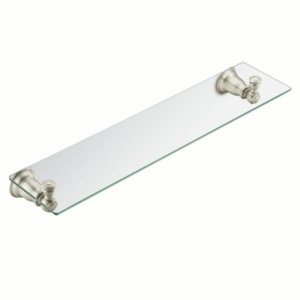 CSIYB5490BN Kingsley Vanity Shelf Bathroom Accessory - Brushed Nickel CSIYB5490BN Kingsley Vanity Shelf Bathroom Accessory - Brushed Nickel