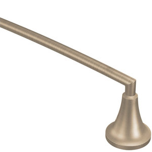 CSIYB5824BB Icon Towel Bar Bathroom Accessory - Brushed Bronze CSIYB5824BB Icon Towel Bar Bathroom Accessory - Brushed Bronze