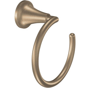 CSIYB5886BB Icon Towel Ring Bathroom Accessory - Brushed Bronze CSIYB5886BB Icon Towel Ring Bathroom Accessory - Brushed Bronze