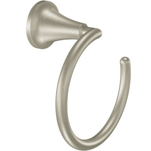 CSIYB5886BN Icon Towel Ring Bathroom Accessory - Brushed Nickel CSIYB5886BN Icon Towel Ring Bathroom Accessory - Brushed Nickel
