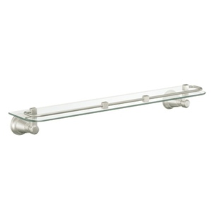 CSIYB8290BN Rothbury Vanity Shelf Bathroom Accessory - Brushed Nickel CSIYB8290BN Rothbury Vanity Shelf Bathroom Accessory - Brushed Nickel